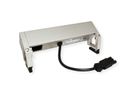 BACHMANN DESK2 2xUTE 35° 1xUSB Chargeur 1xCM Courant 0,2m GST18 Inox