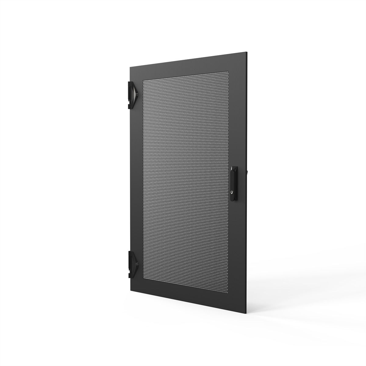 SCHROFF Porte 1400H 800L perforée IP20 fermeture 1 point RAL7021