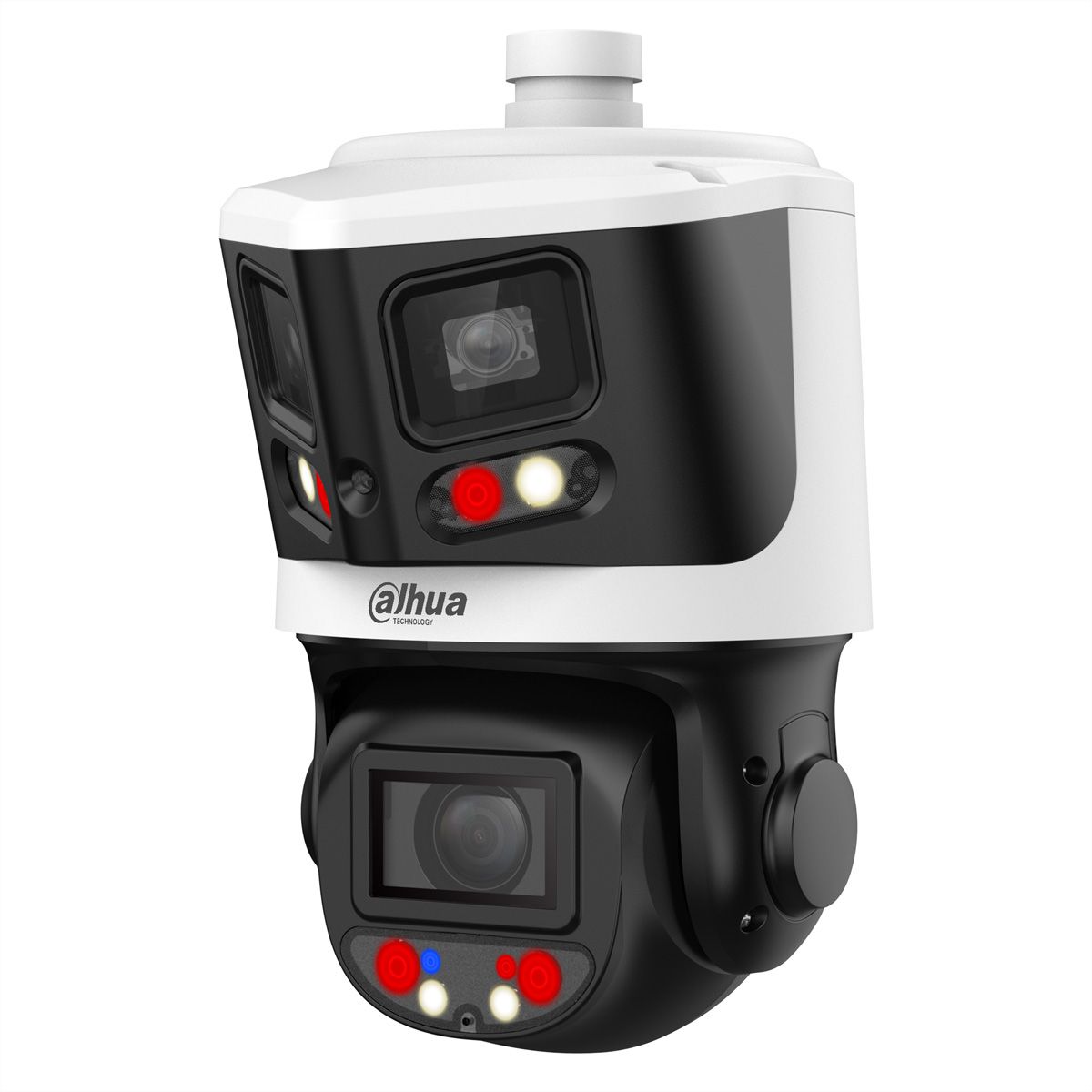 DAHUA DH-SDT3E410-8P-MB-A-PV1-0280 Caméra panoramique PTZ 8MP+4MP 10x Starlight TiOC
