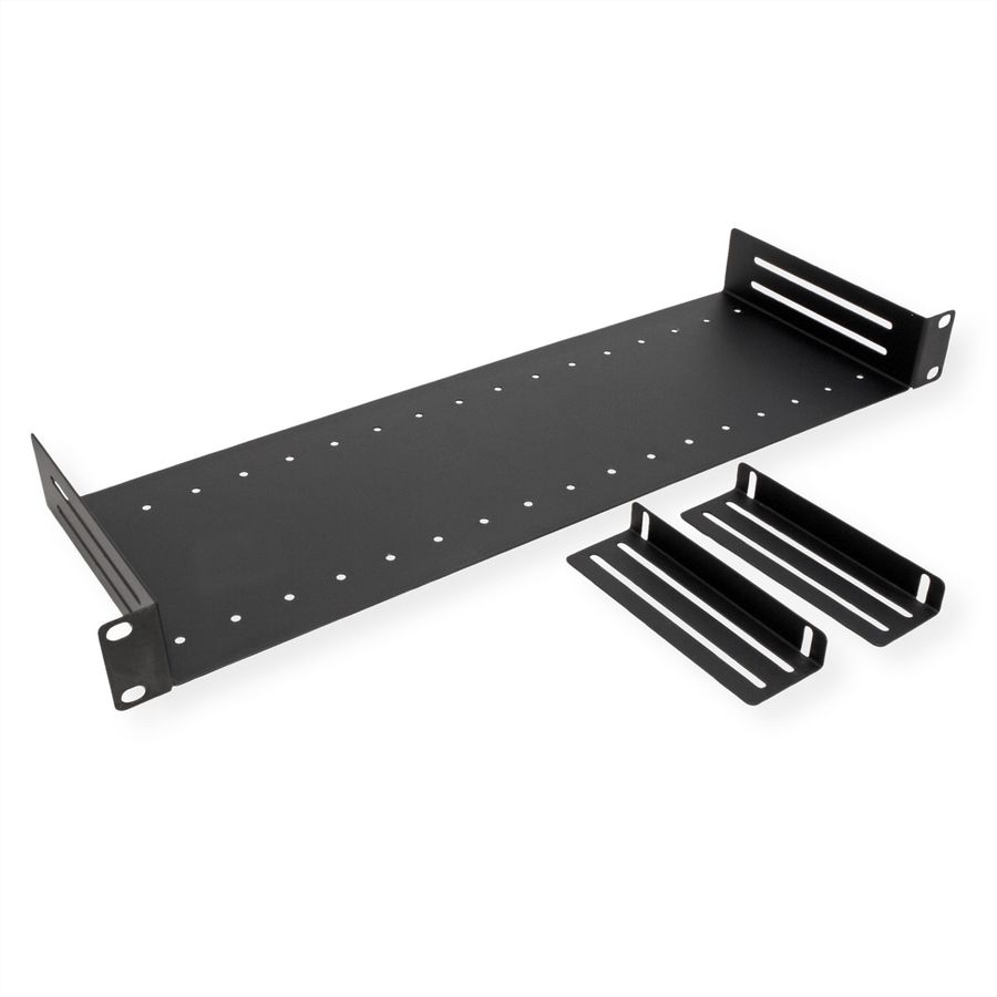 VALUE Etagère 19" avec 2 séparations amovibles, noir