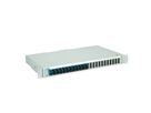 TELEGÄRTNER BASIS V Panneau FO avec coupleurs, 12x SC Duplex, bleu, OS2