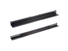 VALUE Glissières télescopiques, 1 paire, Variables, 610-935 mm, noir