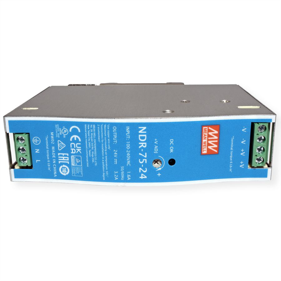 MEAN WELL DR-75-24 Alimentation industrielle DIN 75W 24V DC