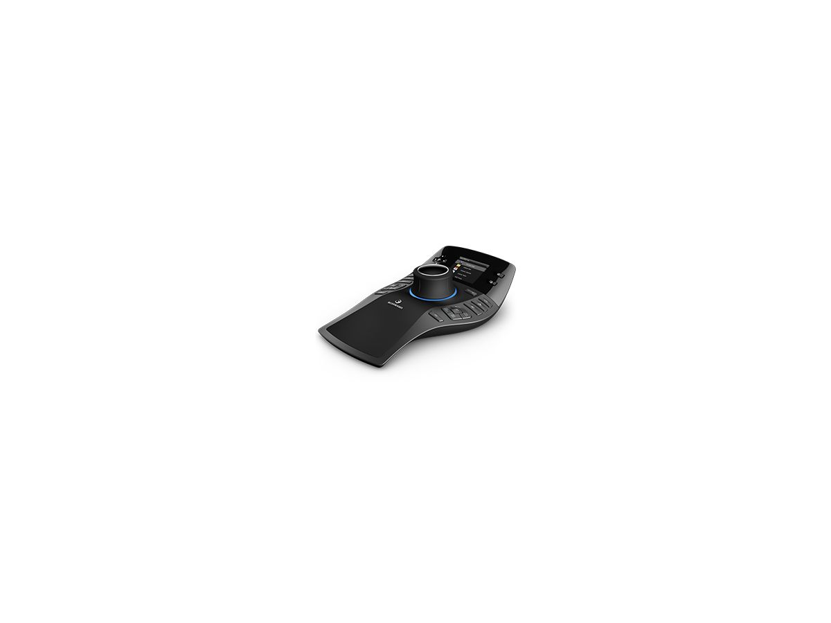3Dconnexion SpaceMouse Enterprise USB Gauche Noir souris