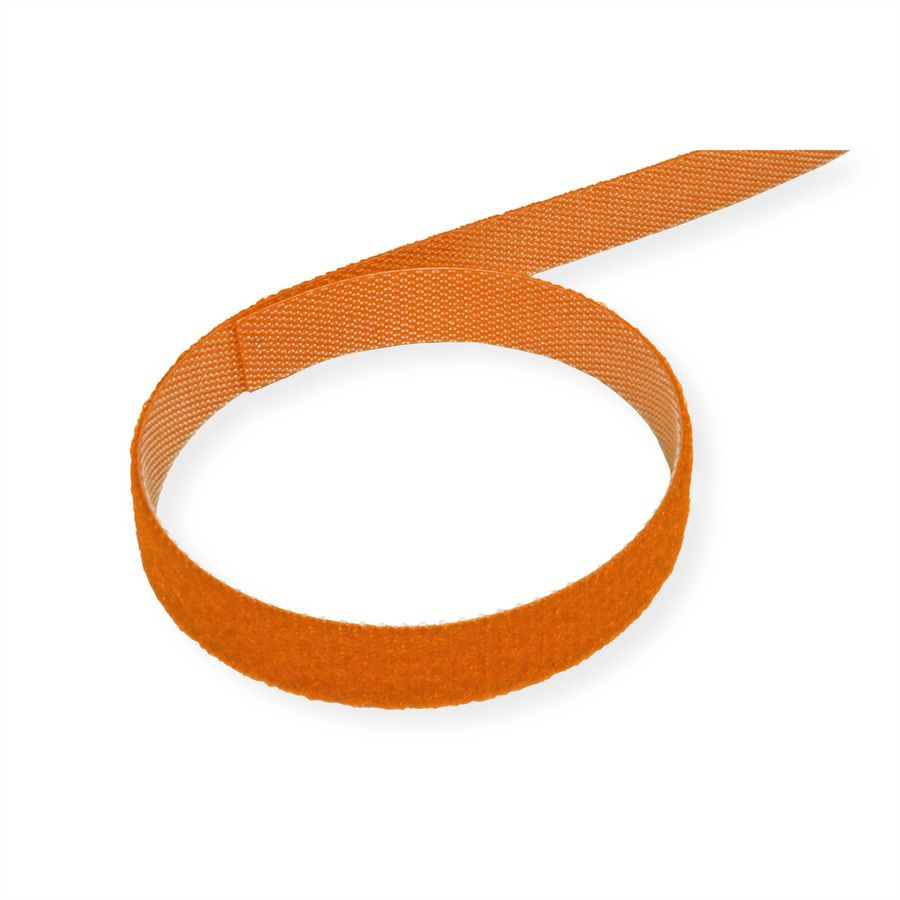 VELCRO® One Wrap® Bande 10 mm, orange, 25 m