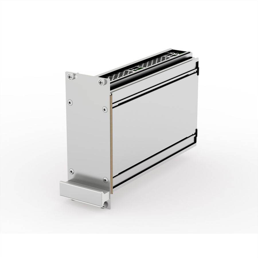 SCHROFF Frame Type Plug-In Unit PRO Kit, blindé, perforé, 1 connecteur, 3 U, 10 HP, 167 mm