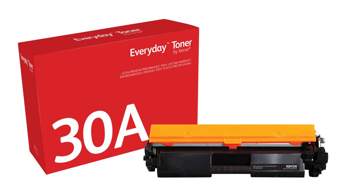 Everyday Toner Noir ™ de Xerox compatible avec HP 30A (CF230A/ CRG-051), Capacité standard