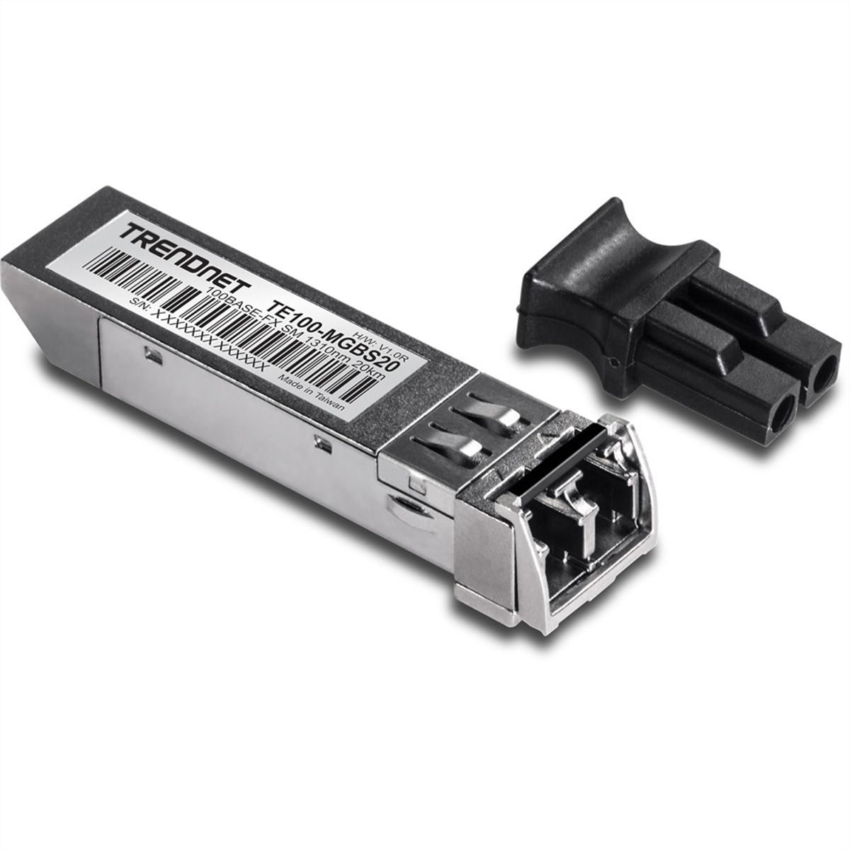 TRENDnet TE100-MGBS20  Module Mini-GBIC Single-Mode 100-Base-LX LC (20KM)