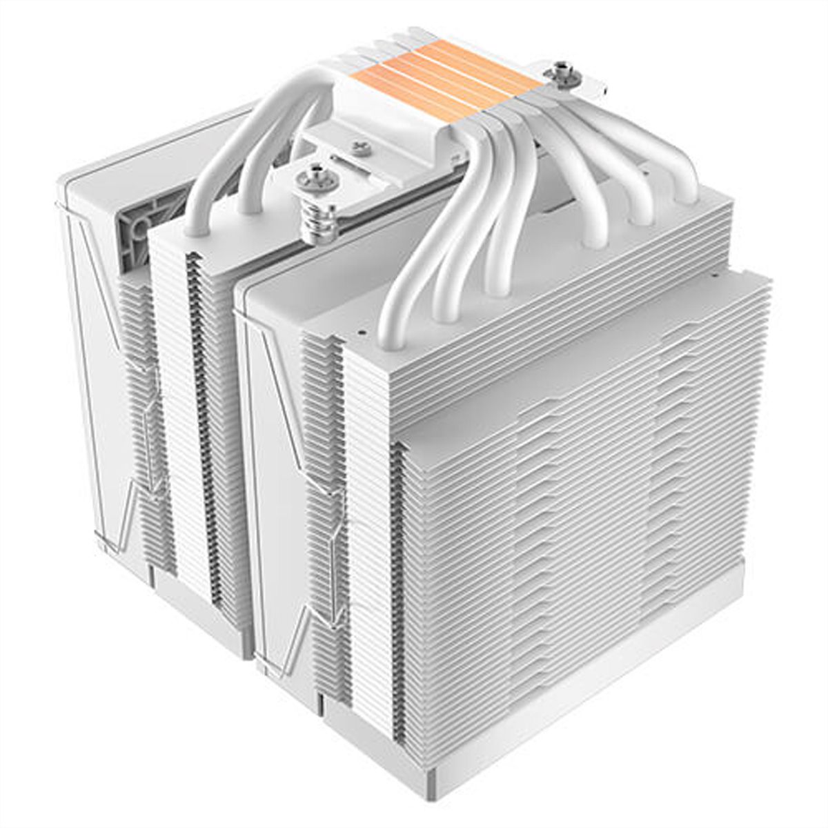 ANTEC F620 Digital Pro W CPU Cooler, Ventilateur de processeur