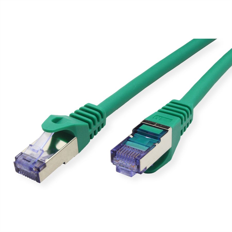 Cordon ROLINE S/FTP(PiMF) Cat.6A / 10 Gigabit, LSOH, Component Level, vert, 20 m
