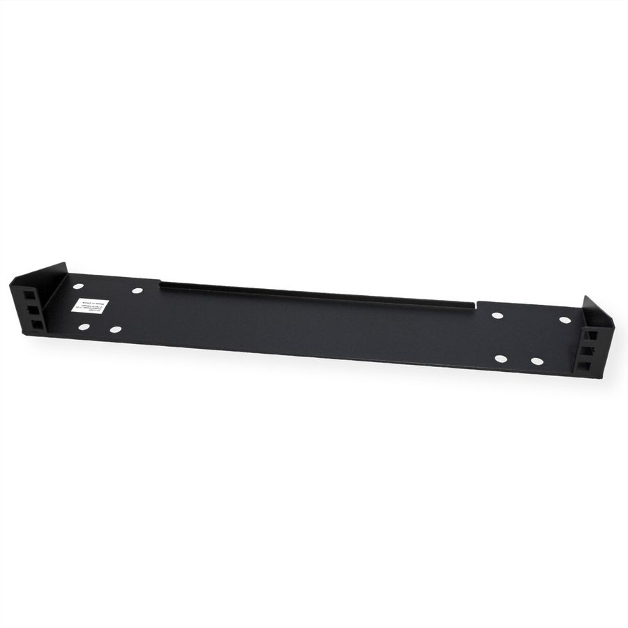 Support 19" mural / sous le bureau, 1 UH, noir