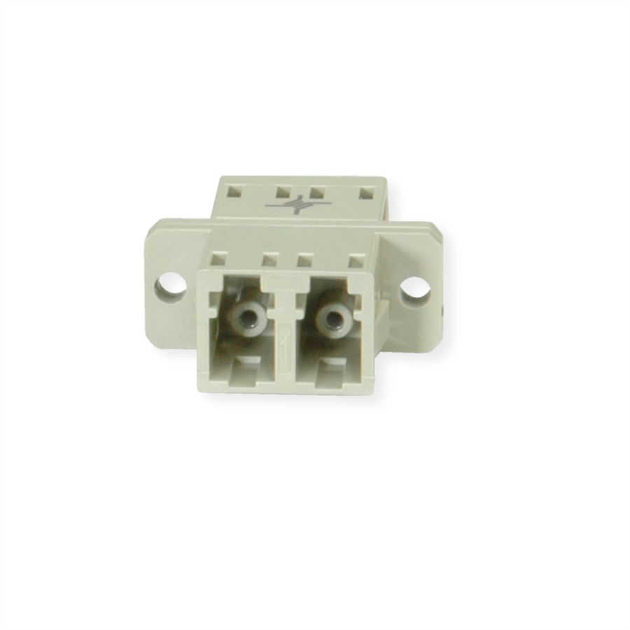 TELEGÄRTNER Coupleur LD Duplex, Multimode, Manchon en céramique, boîtier en plastique, beige, Z77