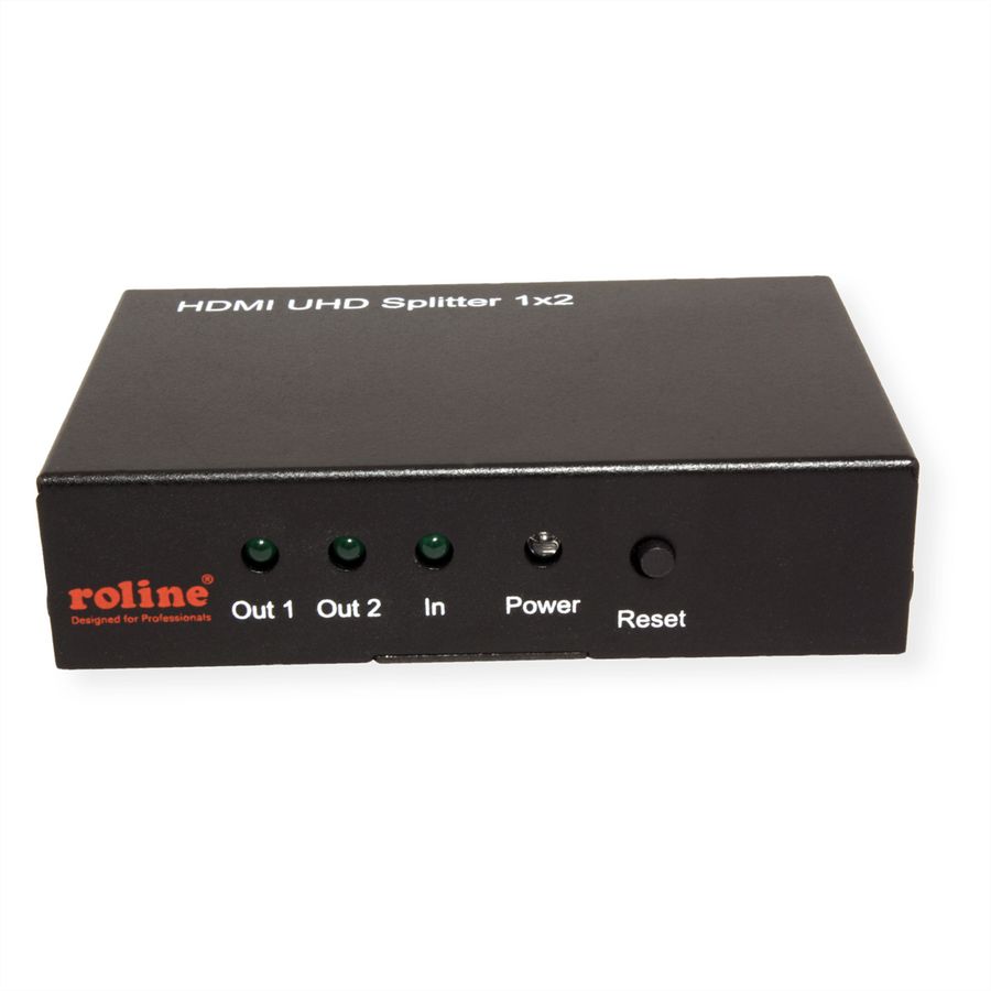 ROLINE Distributeur HDMI, 4K, 2 ports