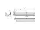 SCHROFF Labrack Rail coulissant, 40 kg, 5 paires