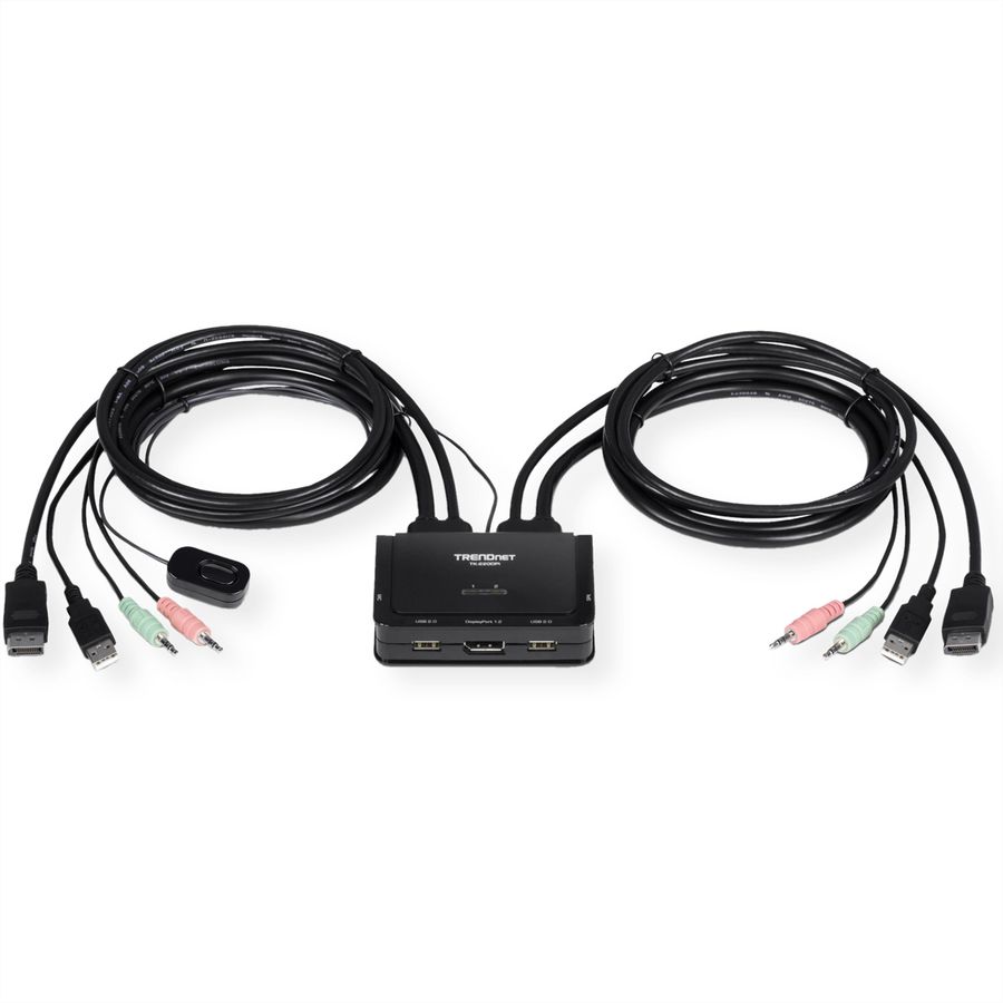 TRENDnet TK-220DPi Switch KVM DisplayPort 4K à 2 ports