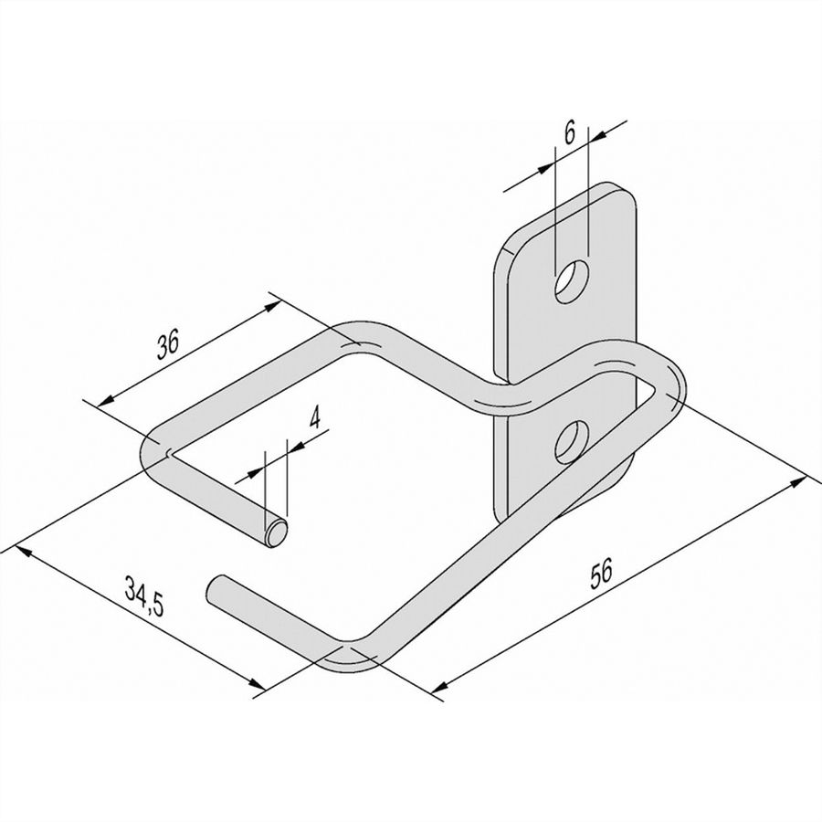 SCHROFF Epcase Oeil de câble