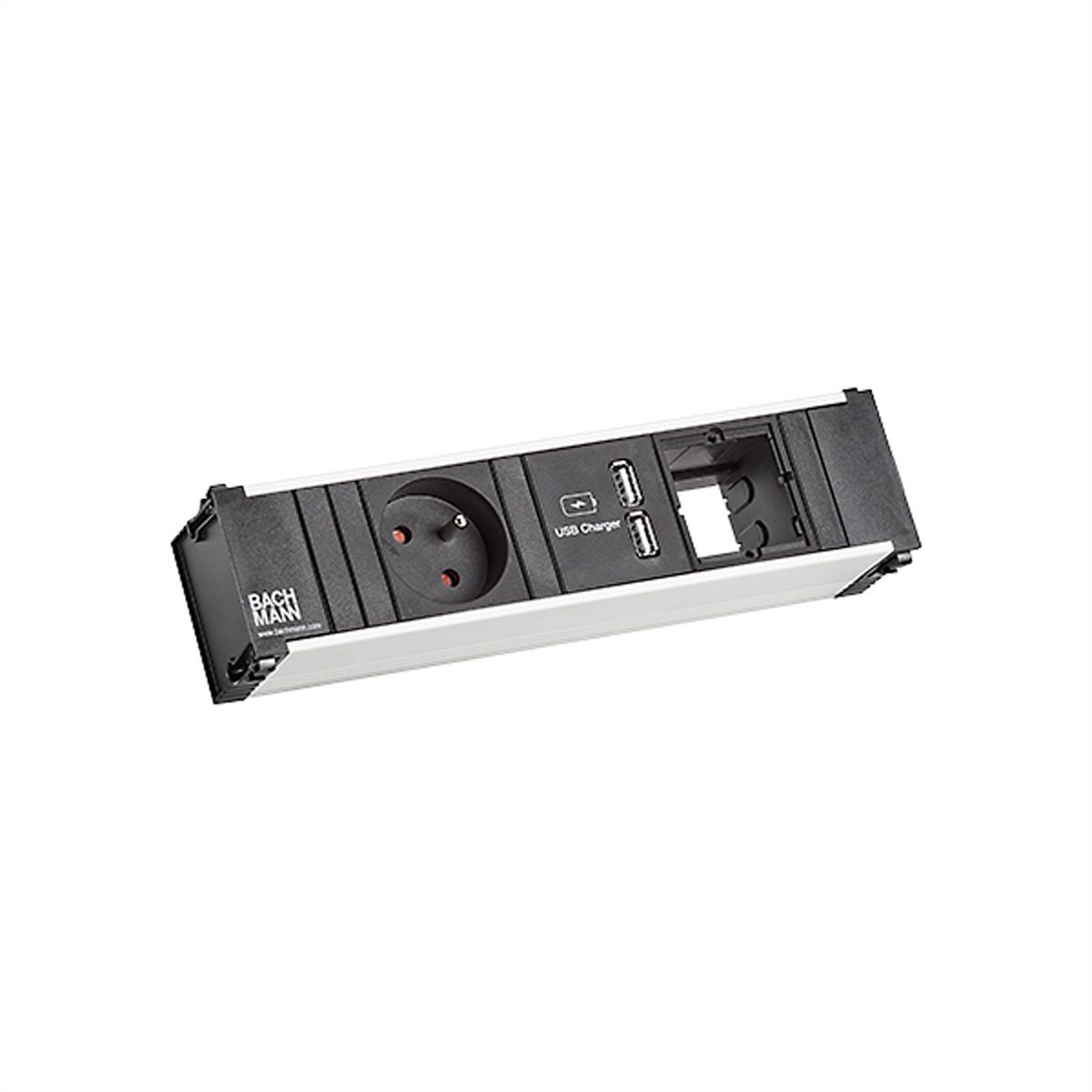 BACHMANN CONI 1xUTE 1xUSB Charger 1xCM courant 0,2m GST18
