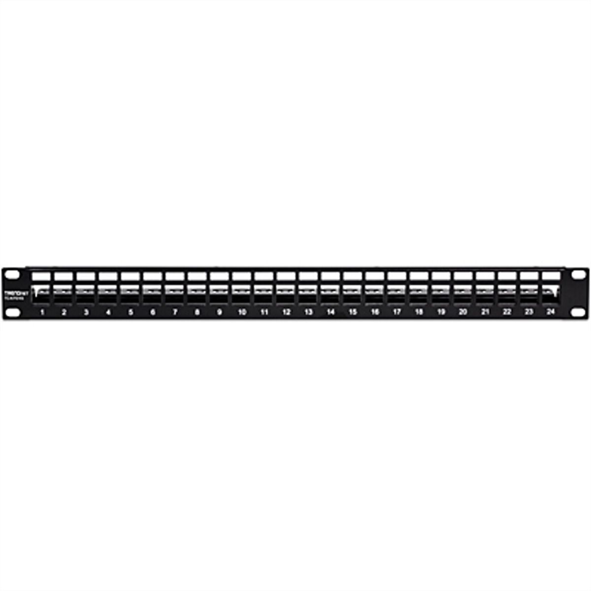 TRENDnet TC-KP24S Panneau de brassage vide à 24 ports pour Keystones 1U