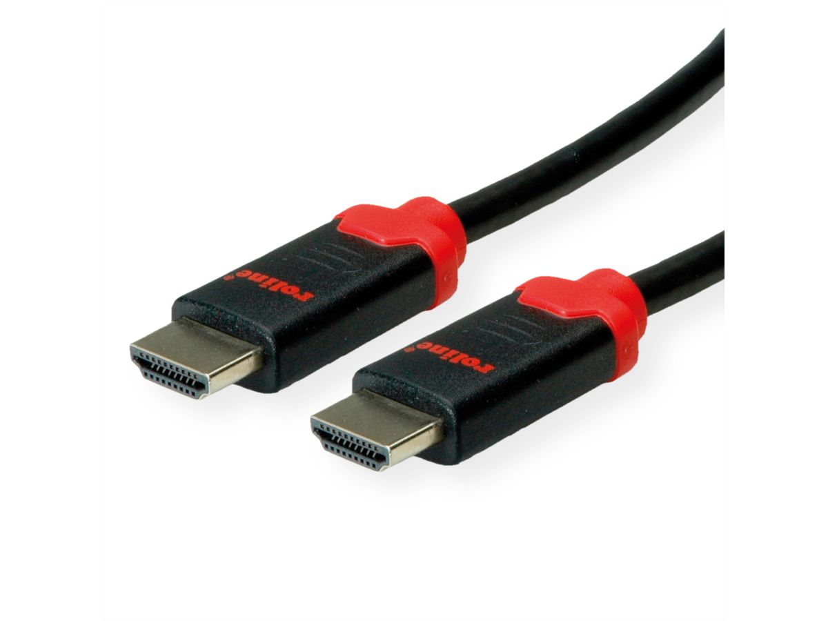 ROLINE Câble HDMI 10K Ultra High Speed, M/M, noir, 1 m