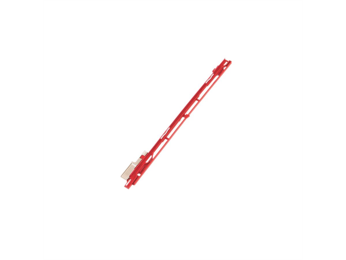 SCHROFF MTCA Rail de guidage, rouge, inférieur, pour modules AMC, 100 pièces