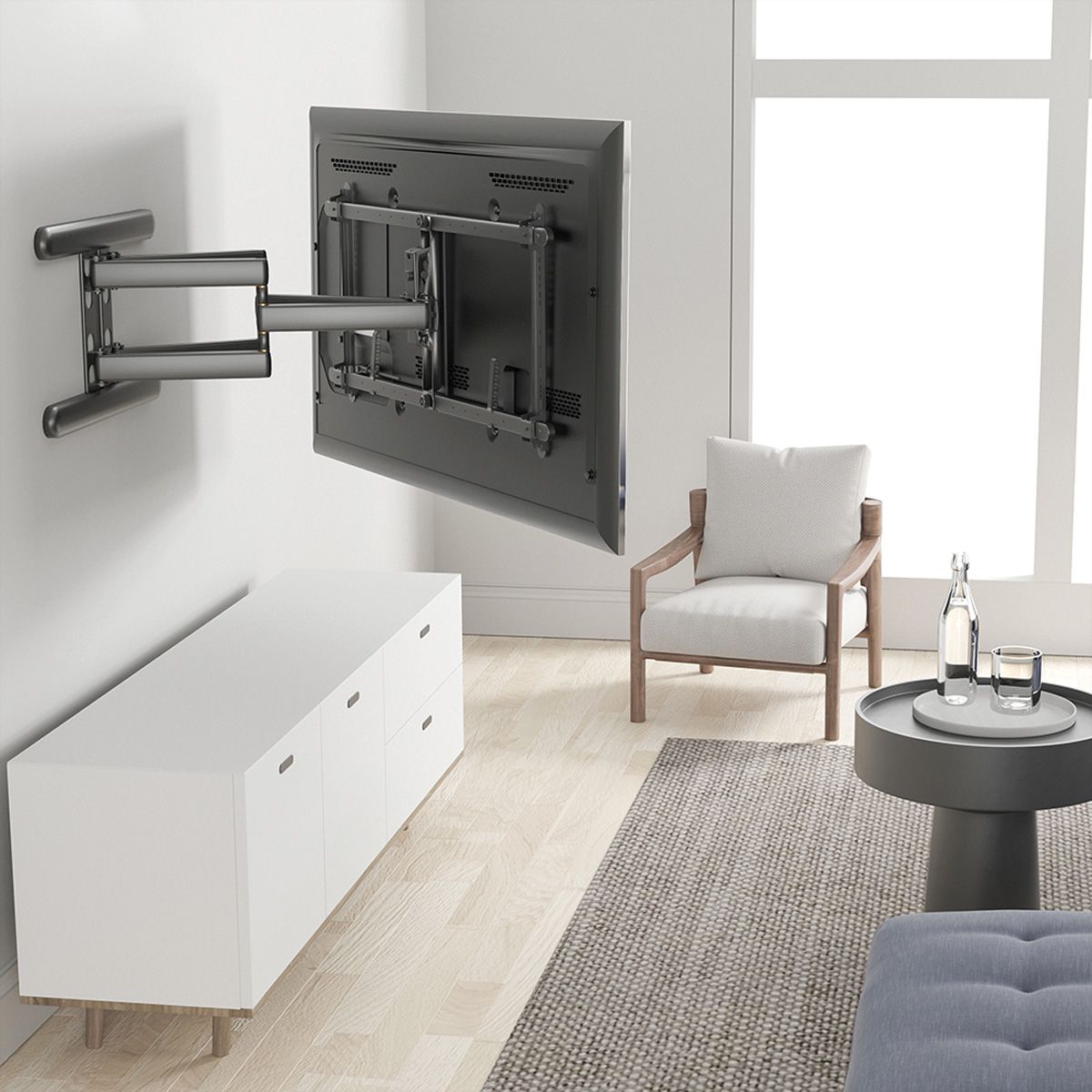 ROLINE PREMIUM Support mural pour écran LCD, jusqu'à 70 kg