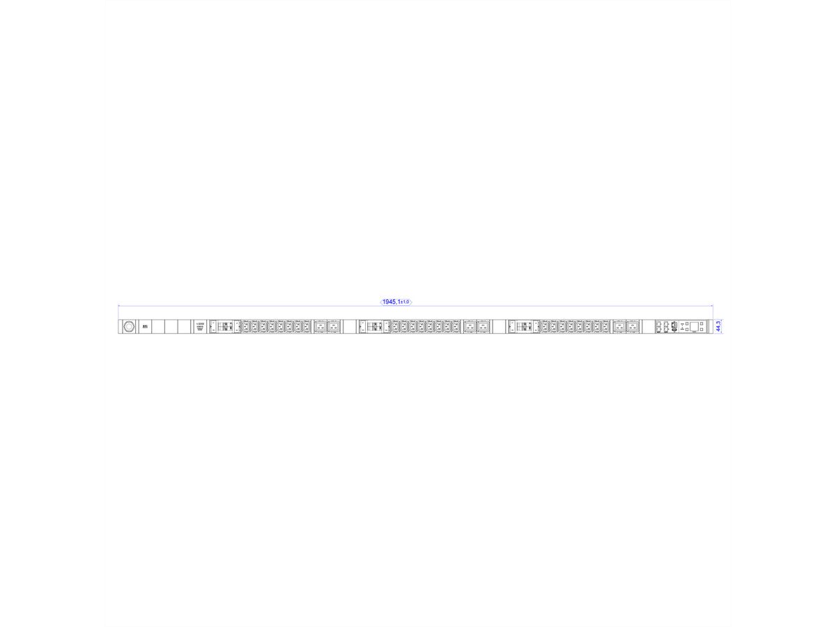BACHMANN BN7500 3xRCM 24xC13 6xC19 6xLS