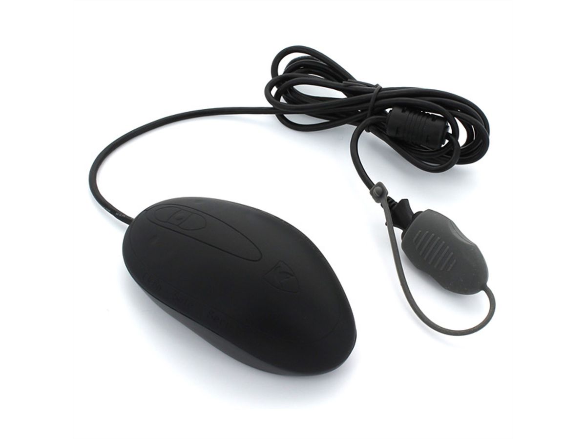 SEAL SHIELD Optical SSM3, Souris USB noire étanche