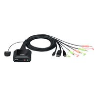 ATEN CS52DP Commutateur KVM hybride DisplayPort 2 ports USB-C