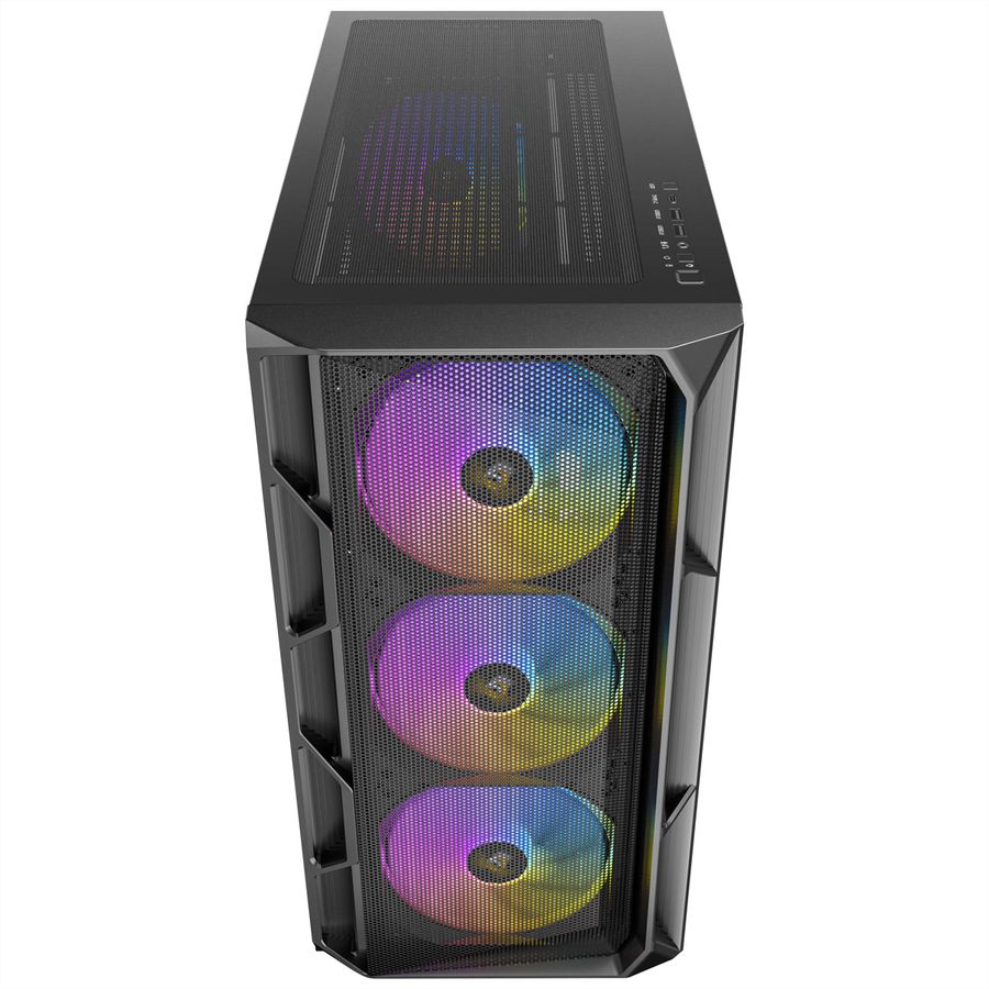 ANTEC AX-1000 ARGB Boîtier PC Gaming E-ATX, ATX, Micro-ATX, ITX Mid Tower, noir
