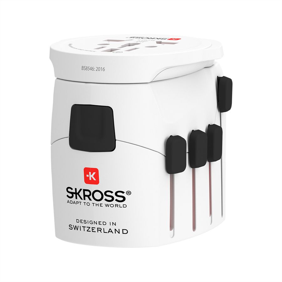 SKROSS PRO AC30PD White Adaptateur de voyage, monde