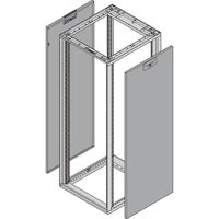 Panneau latéral Novastar SCHROFF pour Slim-Line, RAL 7021, 38 U 600D