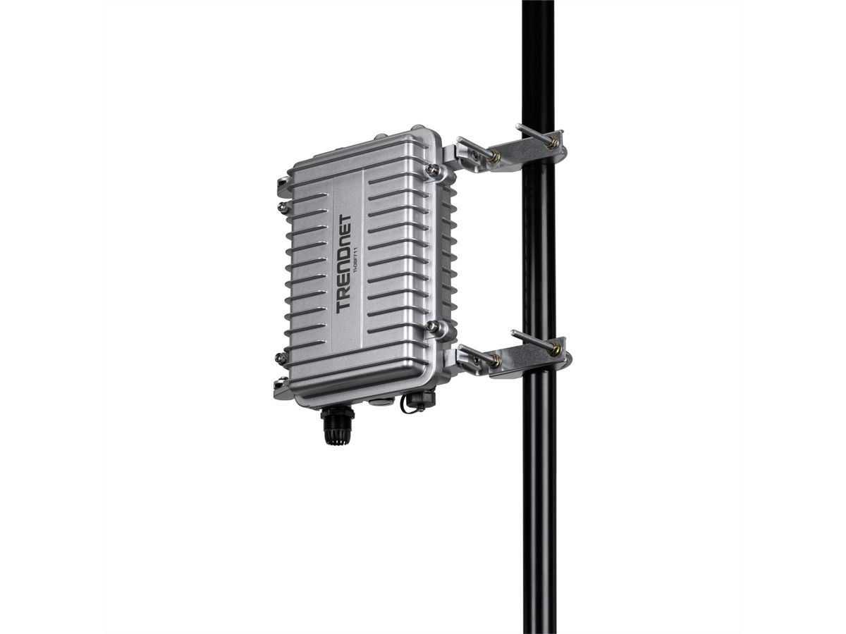 TRENDnet TI-OBF711 Convertisseur industriel de médias pour extérieur SFP+ 10G vers PoE++ 10G (95W)