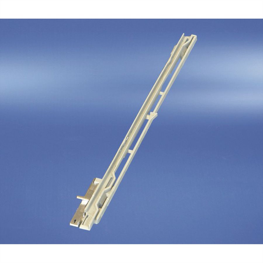 SCHROFF MTCA Rail de guidage, gris, inférieur, pour modules MCH, languette 1, 10 pièces