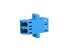 TELEGÄRTNER Coupleur LD Duplex, Singlemode et Multimode, Manchon en céramique, boîtier en plastique, bleu, Z77