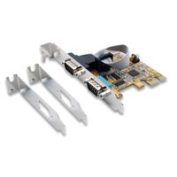 EXSYS EX-44082 Carte PCI Express x1, 2x sériel RS-232