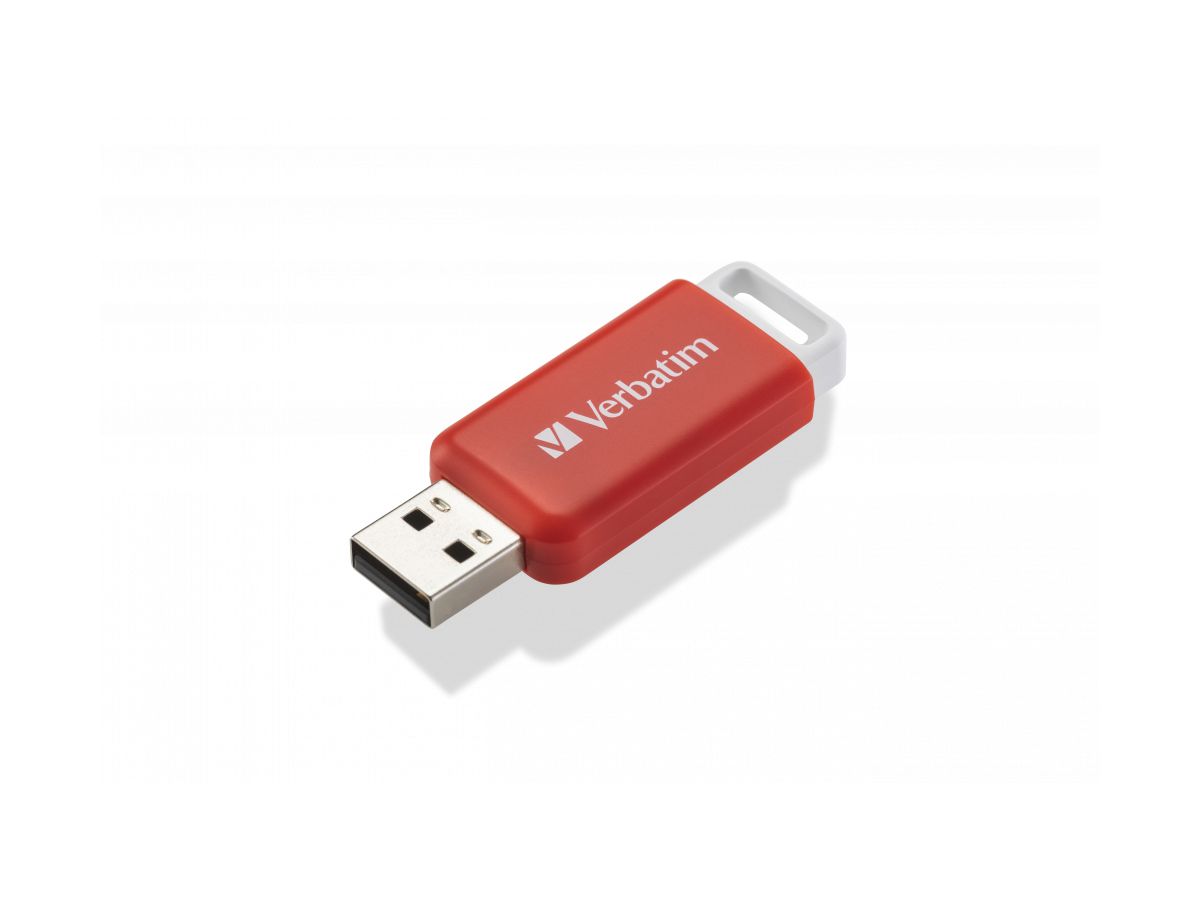 Verbatim DataBar lecteur USB flash 16 Go USB Type-A 2.0 Rouge