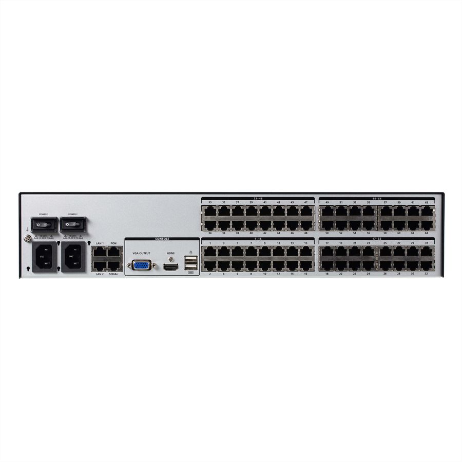 ATEN KN8064VB Switch KVM sur IP 64 ports multi-interface Cat 5