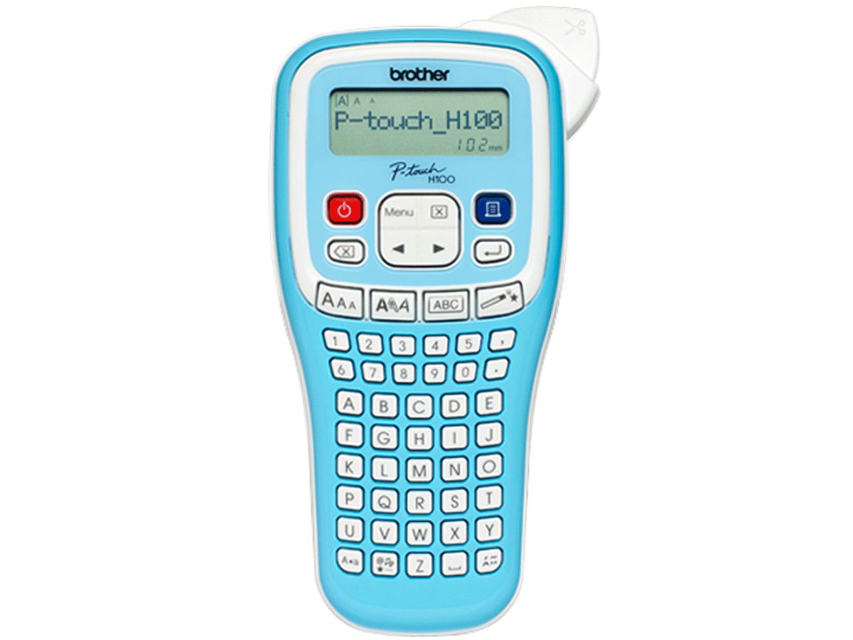 Brother PT-H100LB étiqueteuse titreuse P-touch bleue