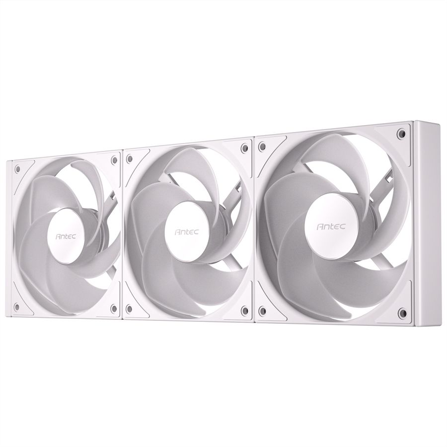 ANTEC C120R ARGB White Ventilateur de boîtier PC, pack de 3, blanc