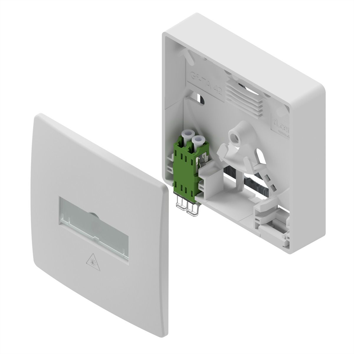 d.center® Gf-TA 42, équipée en partie avec 1 connecteur LCD/APC