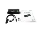 EXSYS EX-1537HMVS Hub USB-C 3.2 Gen 1 métallique à 7 ports, avec protection contre les surtensions EDS 15 kV