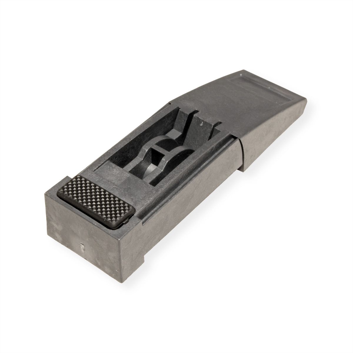 SCHROFF Pied basculant pour châssis, plastique, RAL 7016