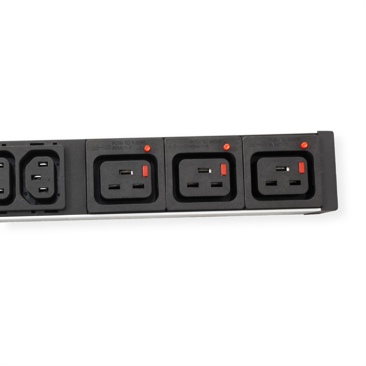 BACHMANN IT PDU ALU 1U 24x C13 3x C19 CEE 16A bleu