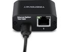 TRENDnet TEG-102S Répartiteur Gigabit à 2 ports avec alimentation USB de type C