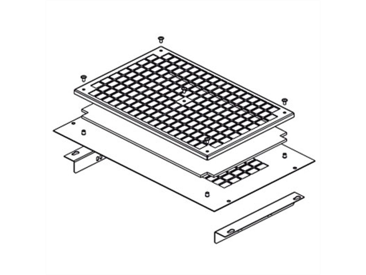 CONTEG IMATION DP-VER-061F Kit de fixation pour module de ventilation, Pour le module 26.20.5070