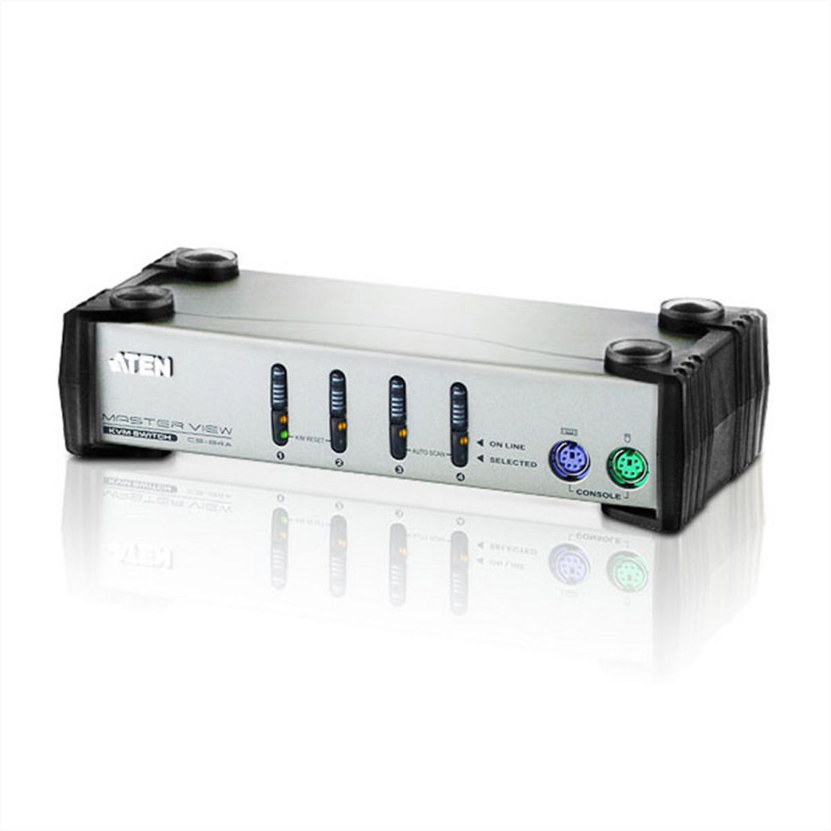 ATEN CS84A Commutateur KVM VGA PS/2 à 4 ports