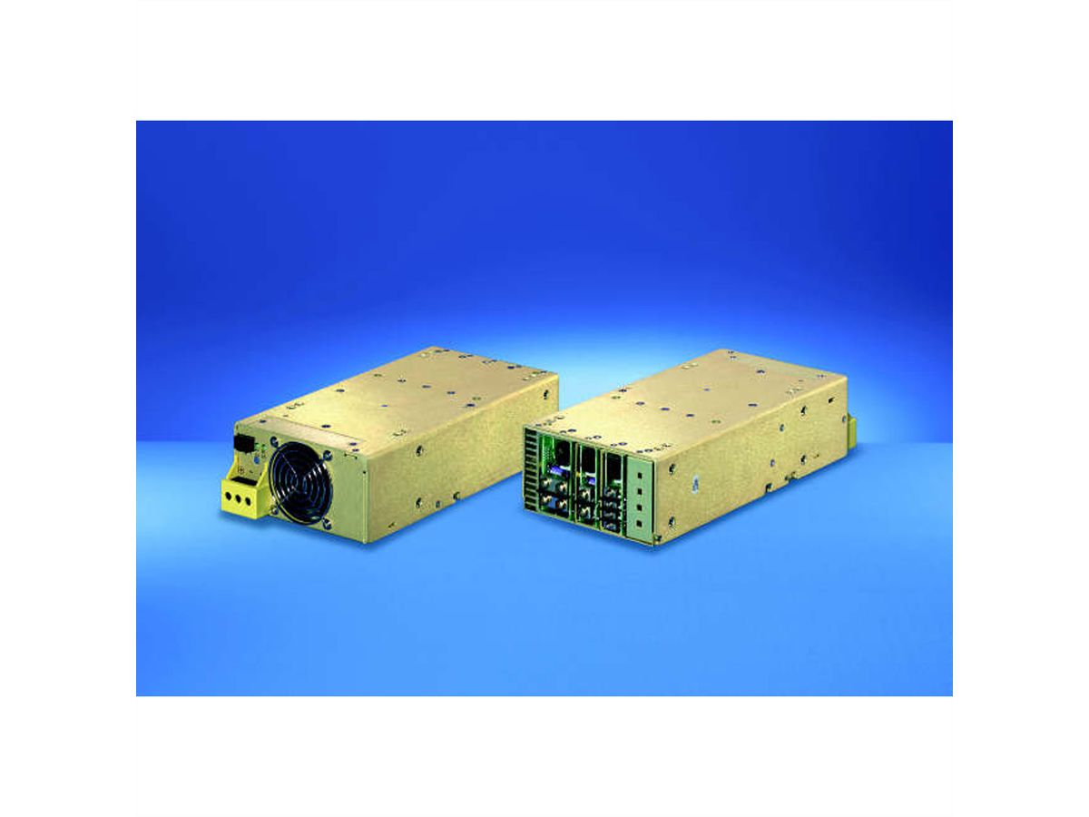 SCHROFF AC/DC, Open Frame, 600 W, quad - GÉNÉRATEUR MP4 2E-1D-4LL-00