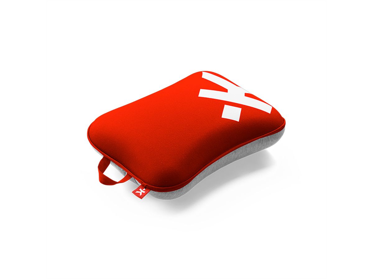 SKROSS Mini oreiller de voyage, rouge