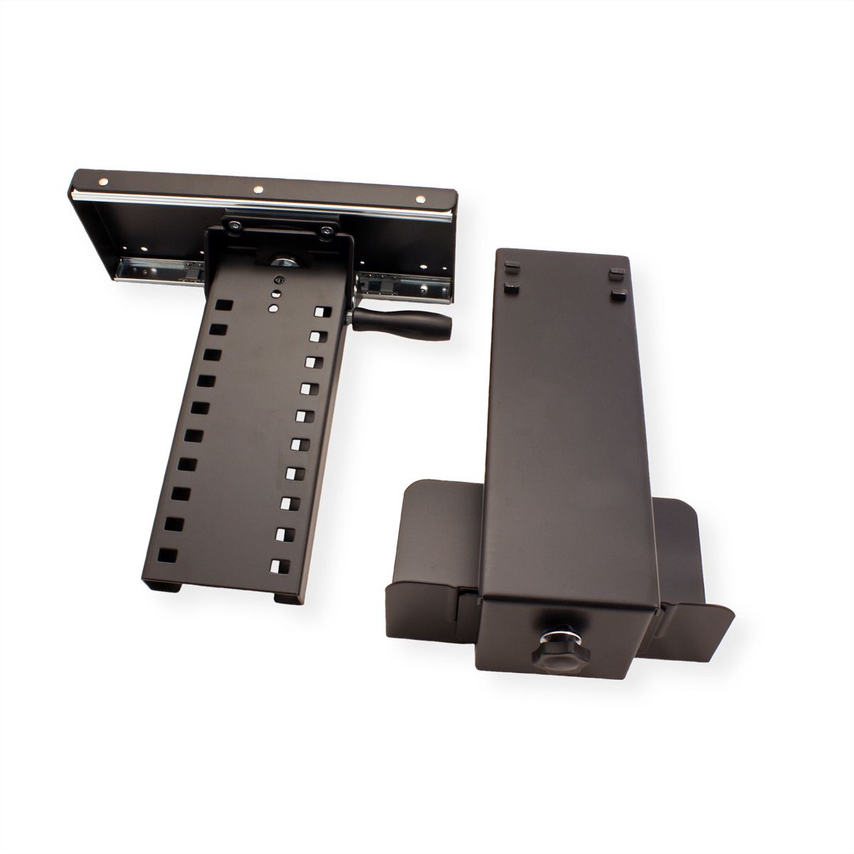 ROLINE Support Slim PC, extractible, pivot, noir