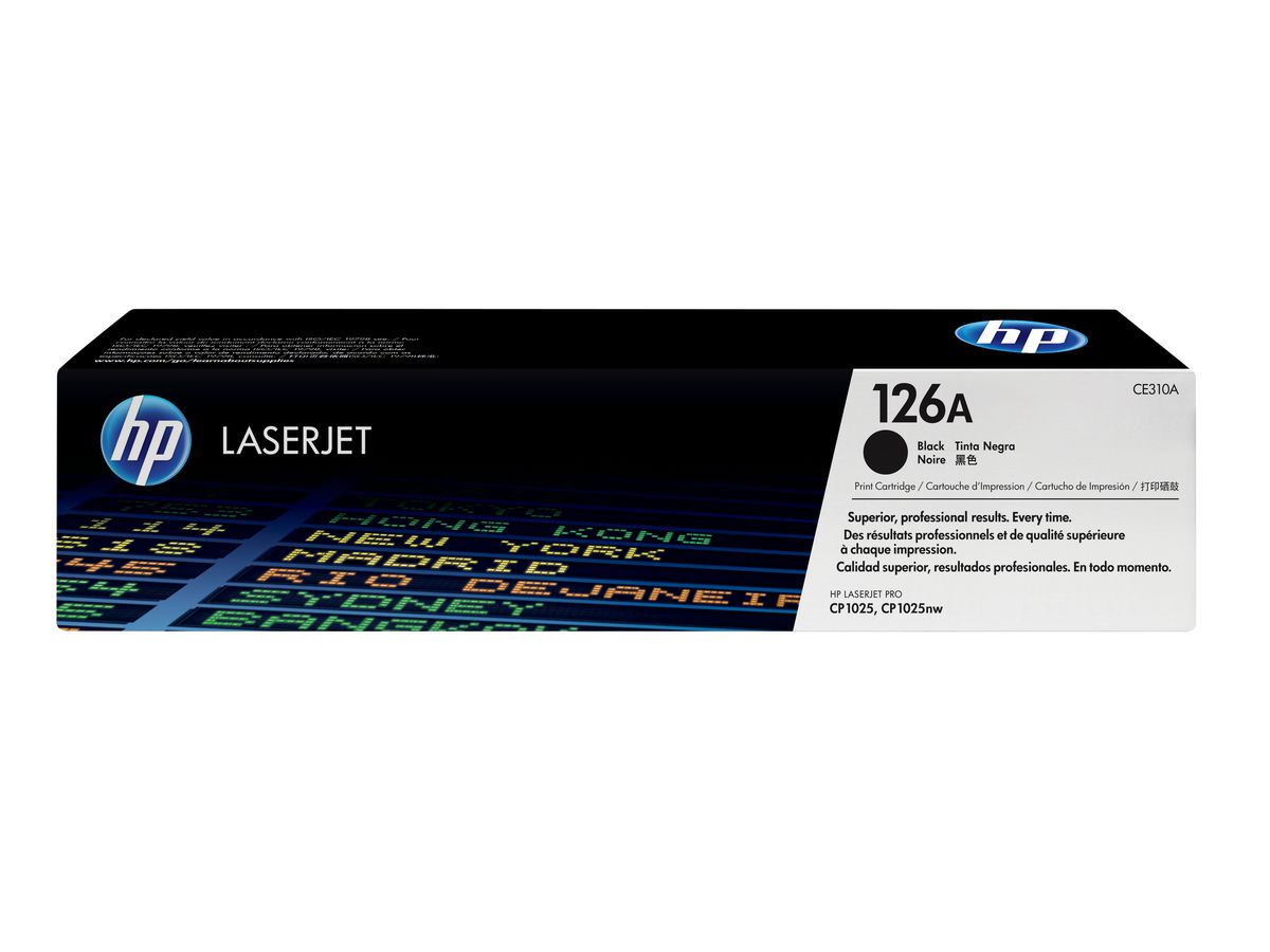 HP 126A toner LaserJet noir authentique